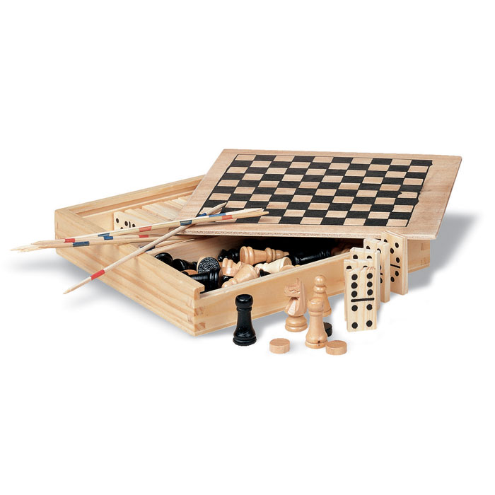 Spielbox aus Holz | Öko Werbegeschenk